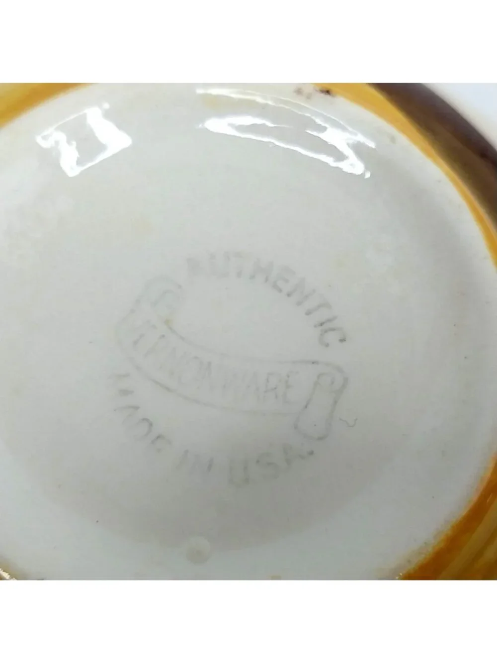 Vernon Kilns California Vernonware Organdie Gravy Boat Plaid USA MCM